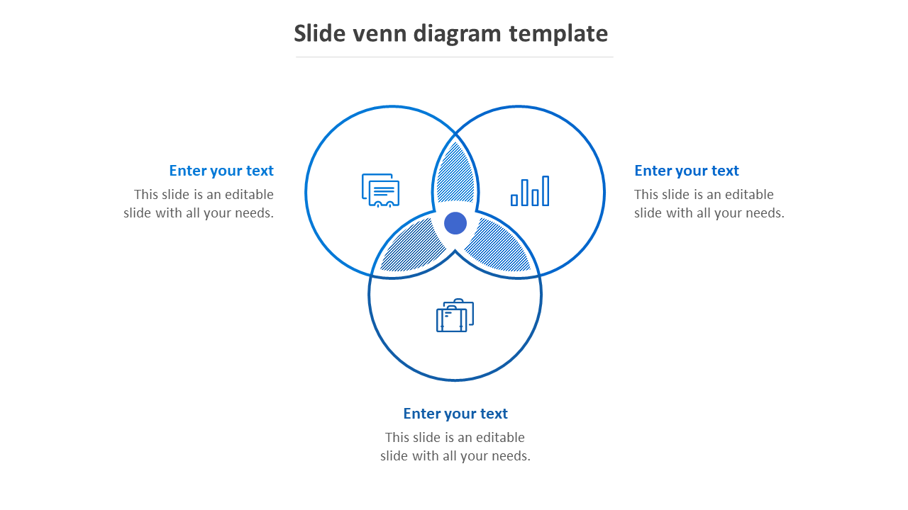 google slide venn diagram template-blue